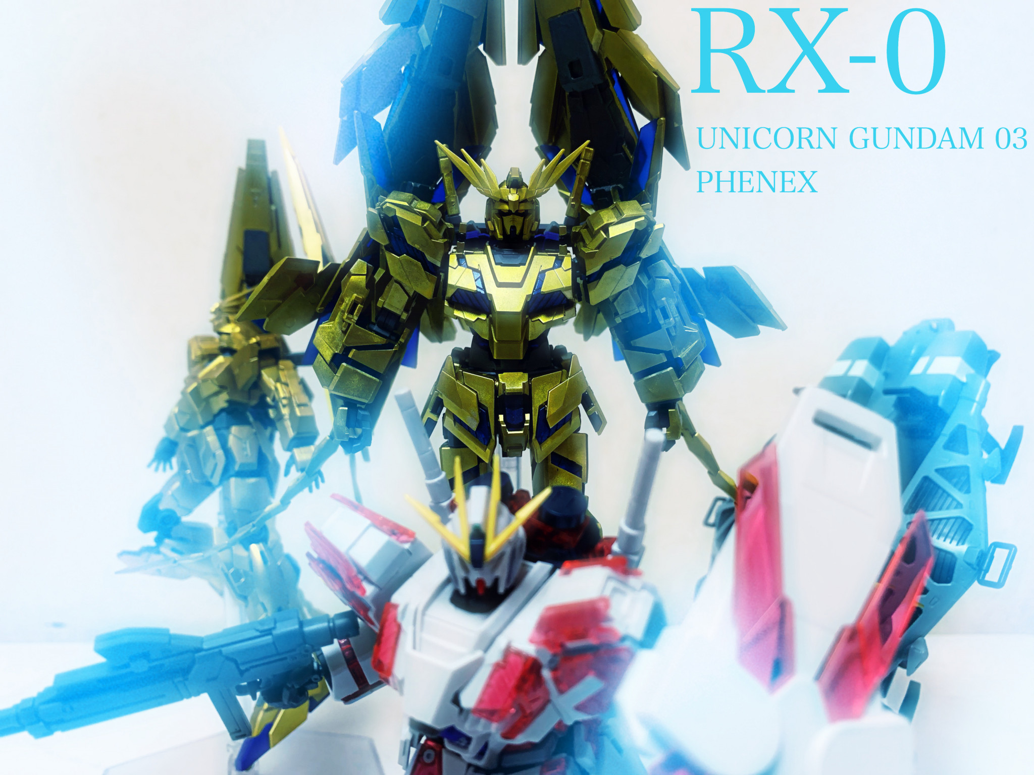 Rx 0 ユニコーンガンダム3号機 フェネクス デストロイモード ナラティブver 雪無さんのガンプラ作品 Gunsta ガンスタ