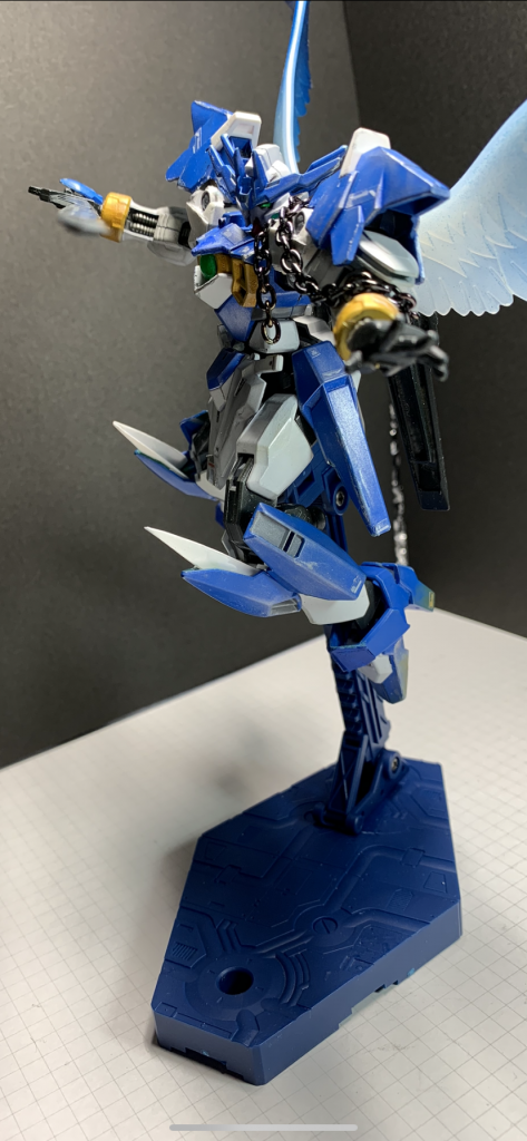 左肩部の鎖はガンダムハンマーの鎖です
かなり気に入っています‼︎