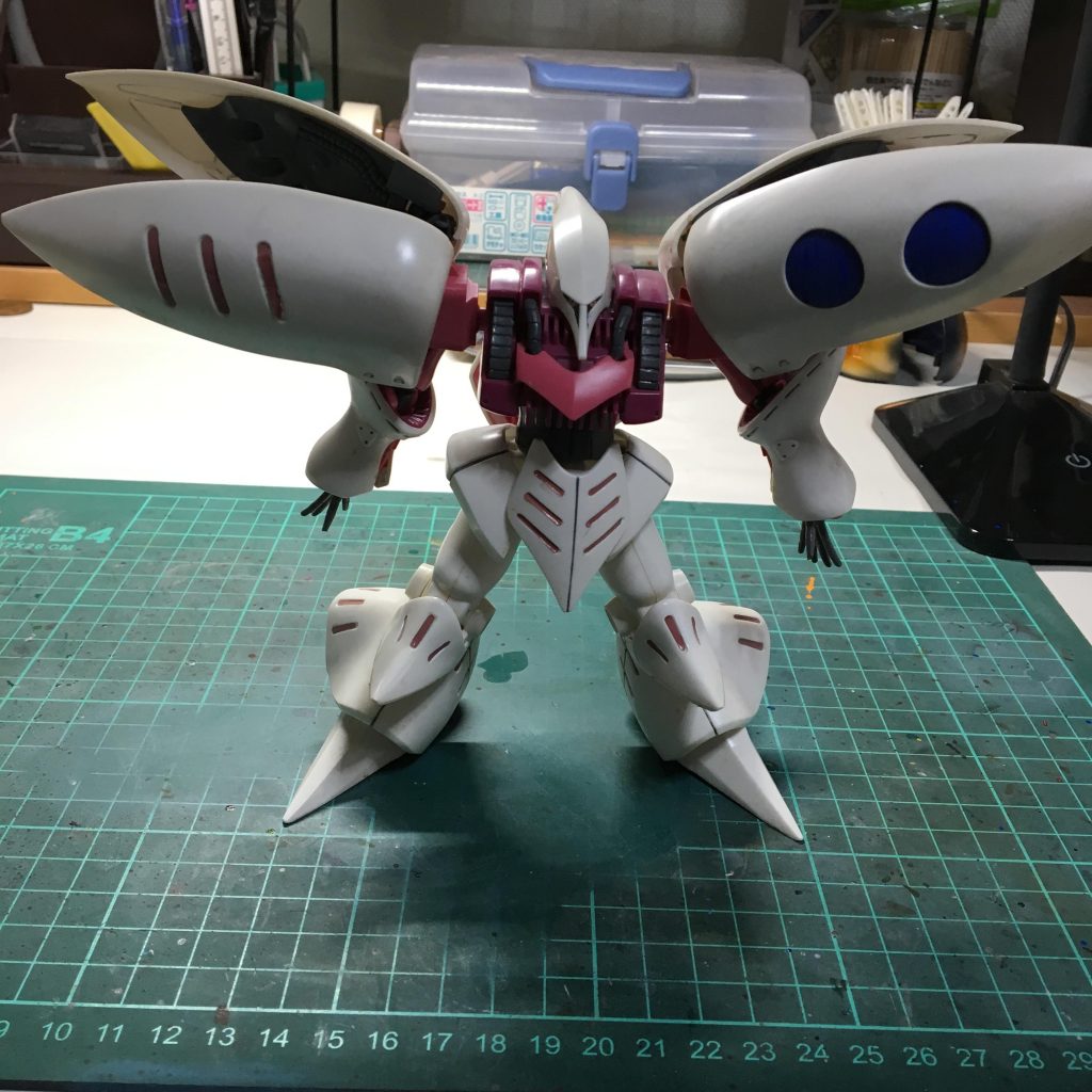 昔作った素組み、スミ入れの簡単仕上げの状態です^_^ここからスタートしました。