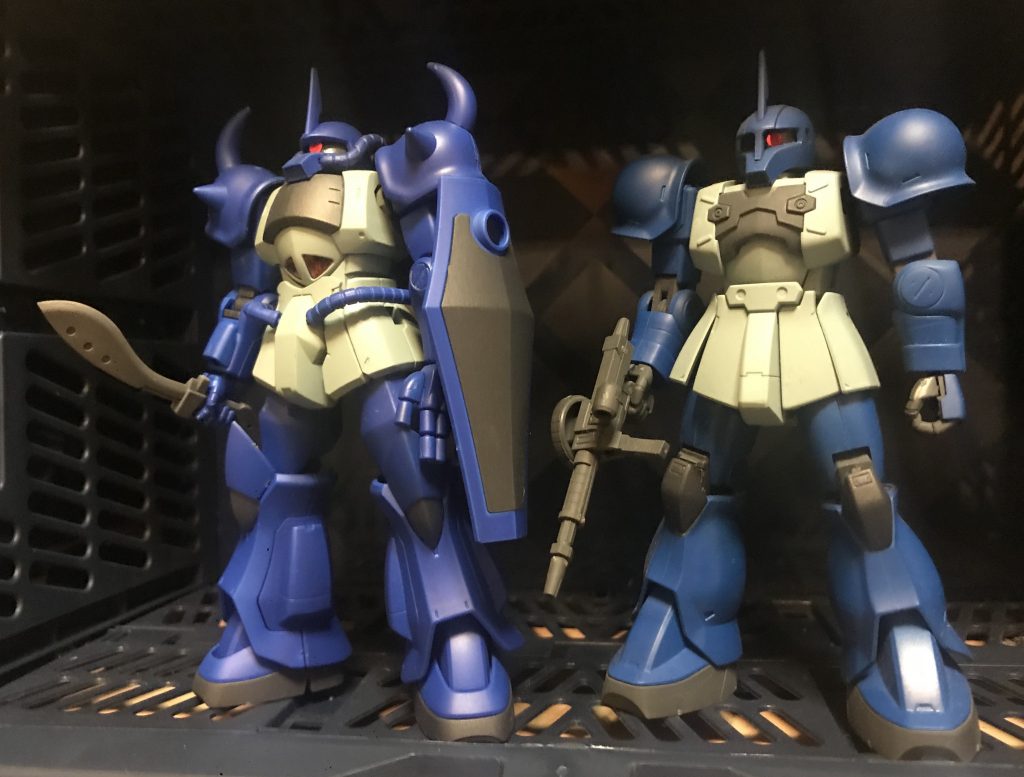 HGのラルザクと。