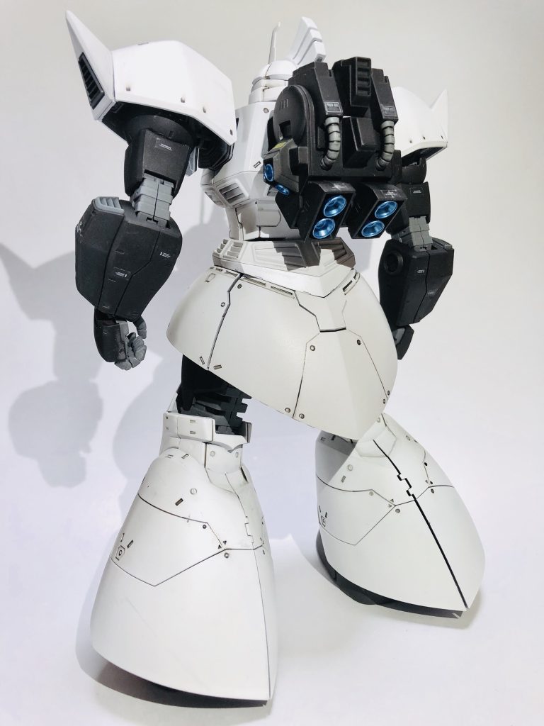 バックショット。バックパックにはver.1.0付属のものを使用。