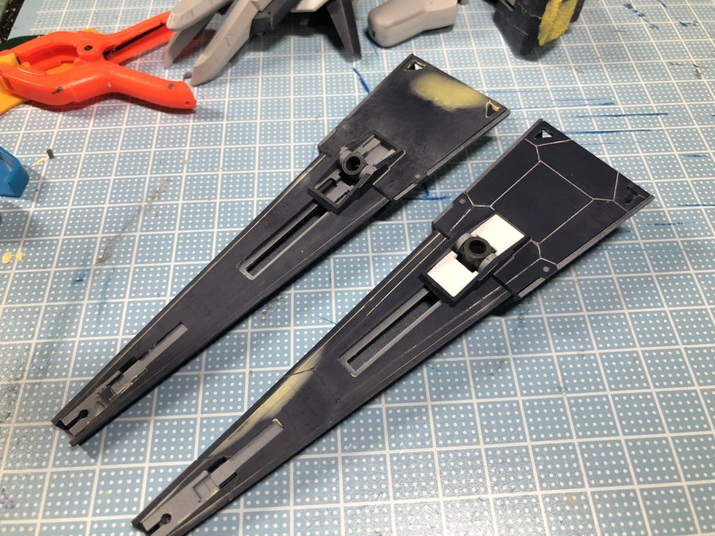 スジ彫りを中心に工作してみたよ