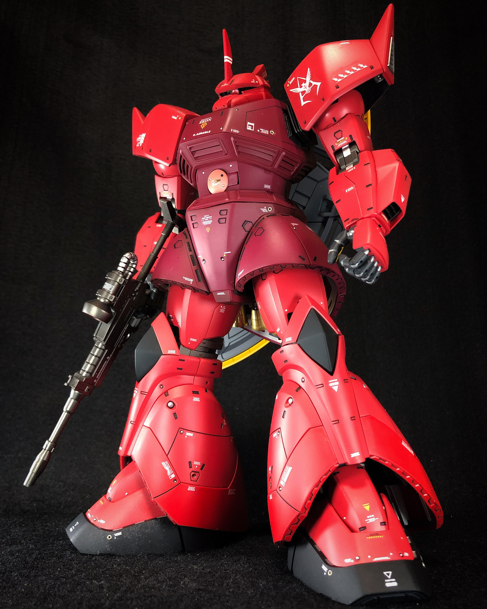 MG 1/100 シャア専用ゲルググver2.0｜aki_modeling_igさんのガンプラ