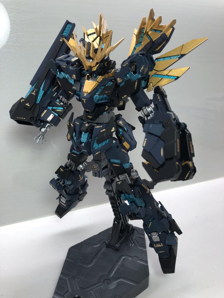 塗装レシピです。
外装1 インディブルー+ブラック
外装2 コバルトブルー+ホワイト
外装3 フラットブラック
外装4 ニュートラルグレーⅣ
フレーム1 サフエヴォシルバー+スターブライトアイアン
フレーム2 蛍光ブルーグリーン(下地 スターブライトシルバー)
フレーム3スターブライトシルバー
ゴールド部 スターブライトゴールド+ブライトゴールド
その他 ラベンダー
抜けがあるかもしれません💦