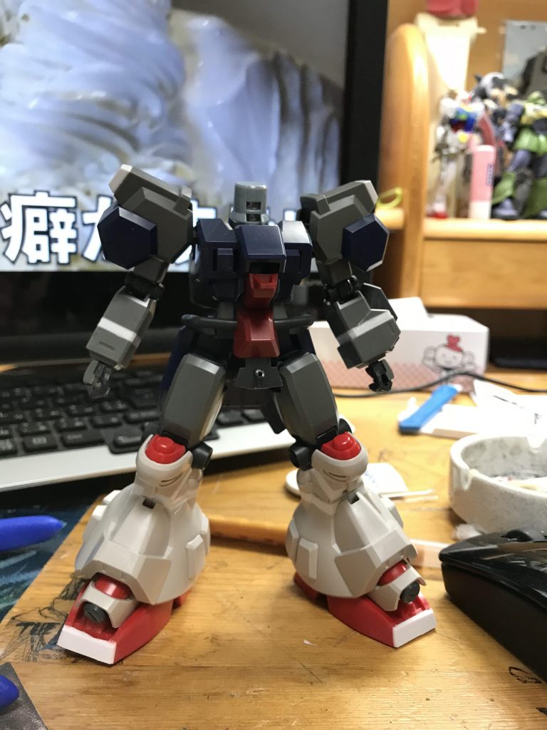 腕を3ミリ 足を4ミリずつ延長しました