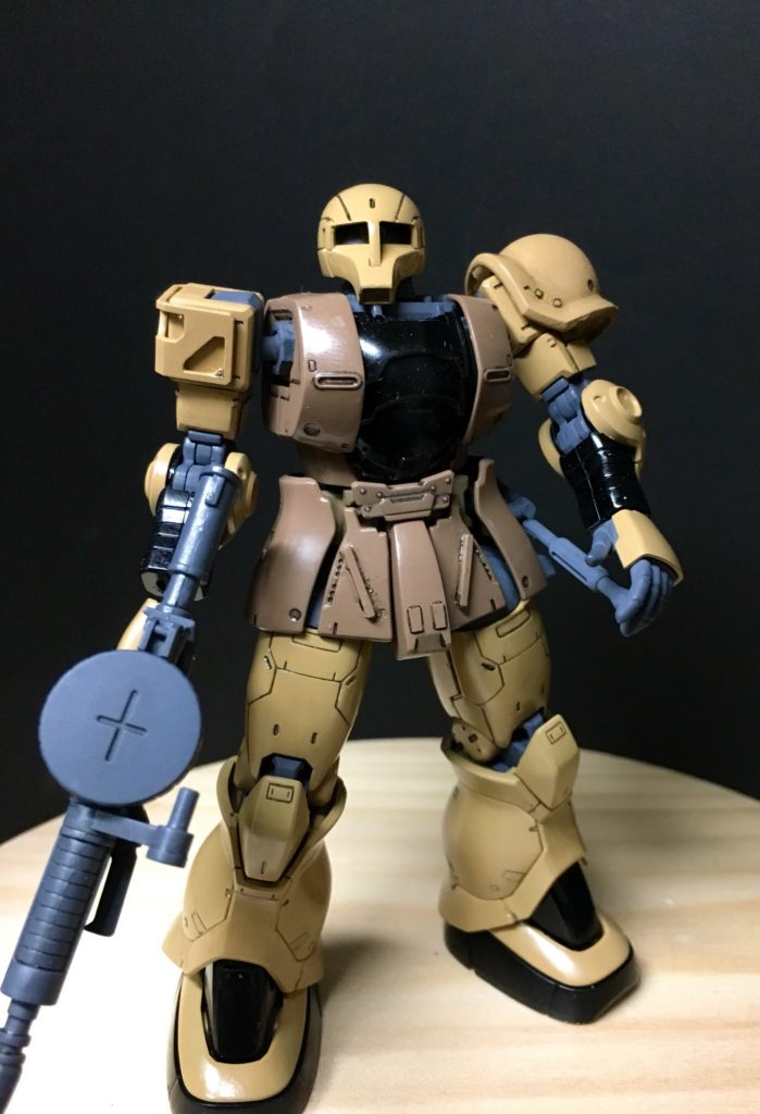 トップコート塗布前