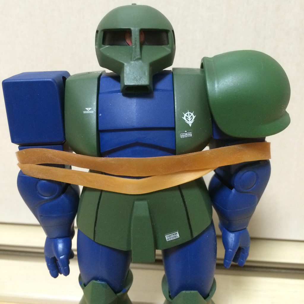 旧キット 旧ザク–2枚目/制作者：@patigumisan