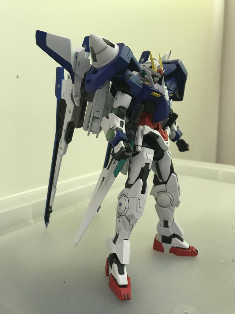 ザンダブルオーガンダム。
こっちの形態の方が個人的に好きだなー