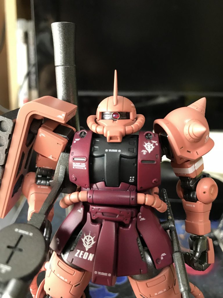 シャア専用ザクⅡ–3枚目/制作者：gune2014