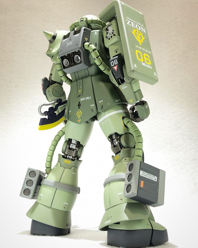 MG 1/100 ザクII J型 ver2.0–5枚目/制作者：aki_modeling_ig