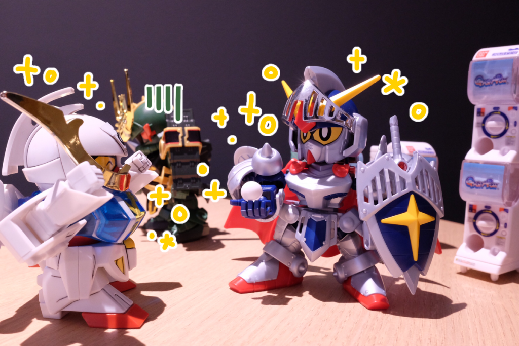 騎士:何が出るかなー!
武者∀:何が出るかなー!
殺駆:痛い出費だな……