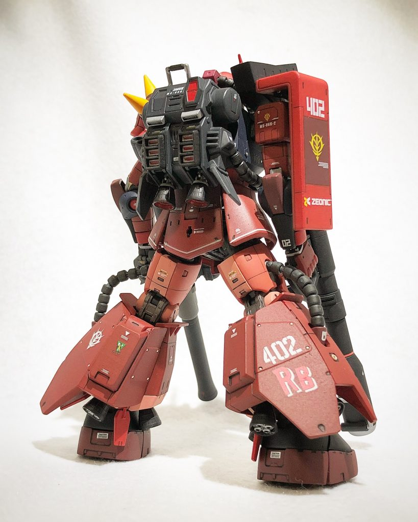 RG 1/144 ジョニーライデン専用ザクII–3枚目/制作者：aki_modeling_ig