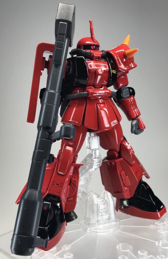 HG 【MS-06R-2 ZAKU2】ソリッドグロス&マット仕上げ–4枚目/制作者：モルガナ