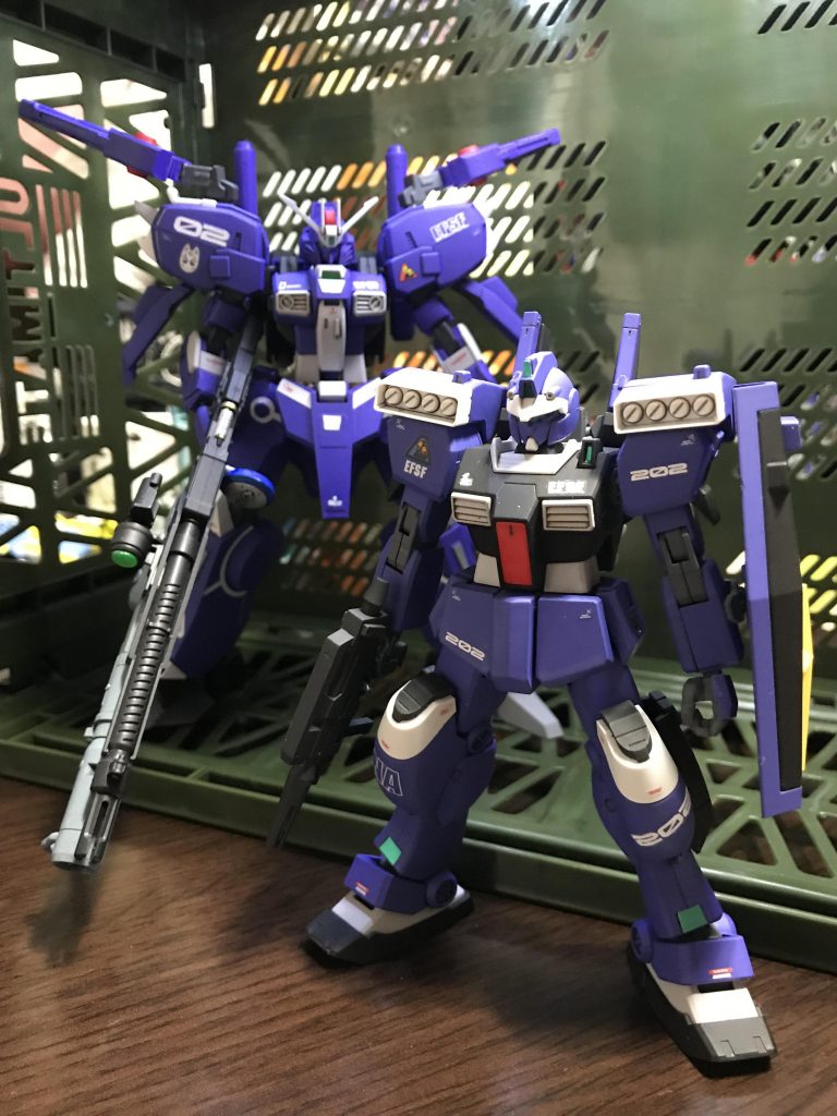 我が家の主力モブ機、GMⅢ改でした👍