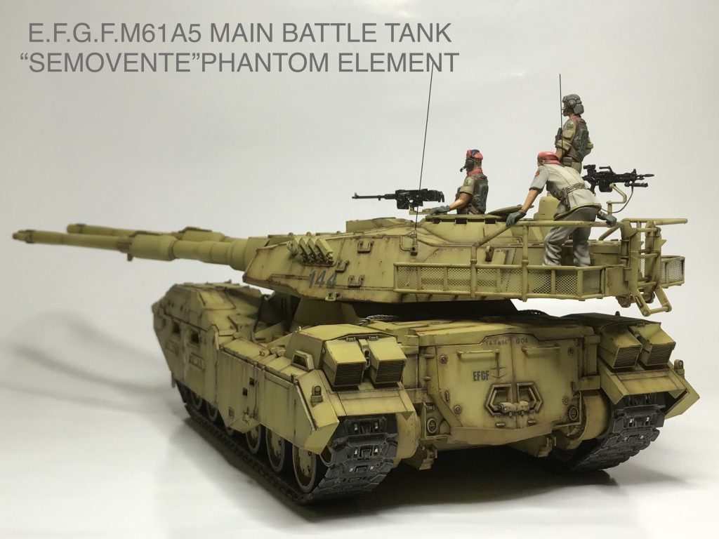 地球連邦軍61式戦車–3枚目/制作者：サニー・ワークス
