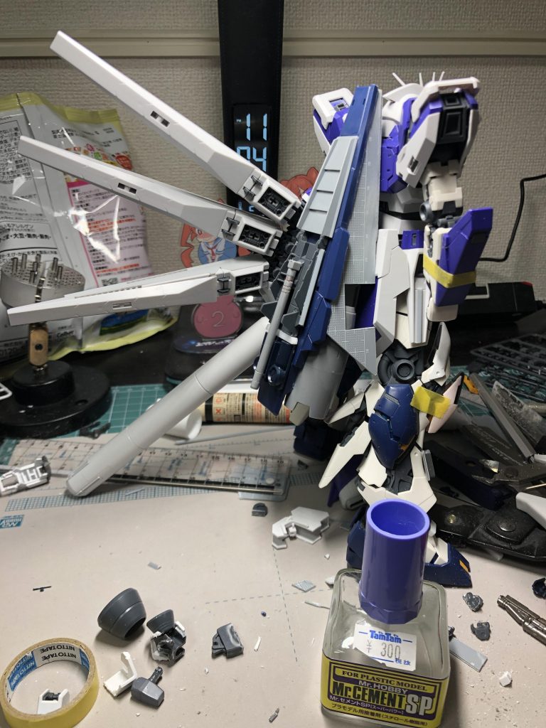 バックパック塗装前です。