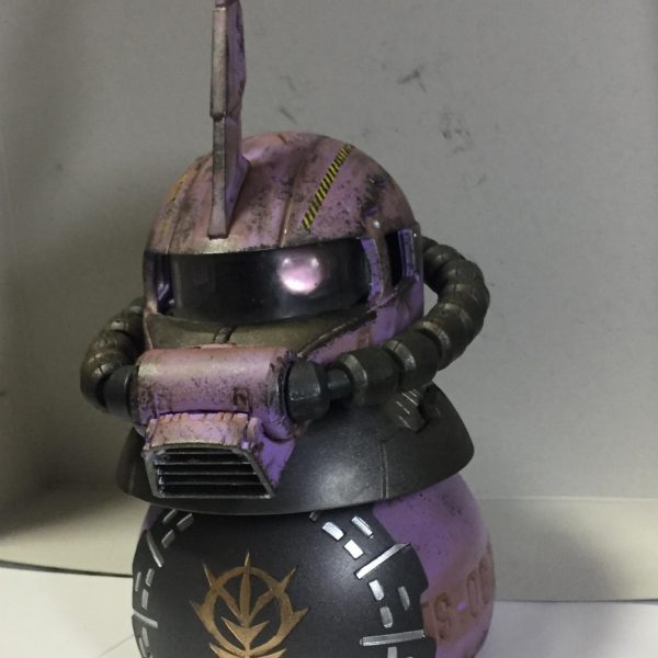 ザクヘッド （汚し塗装）