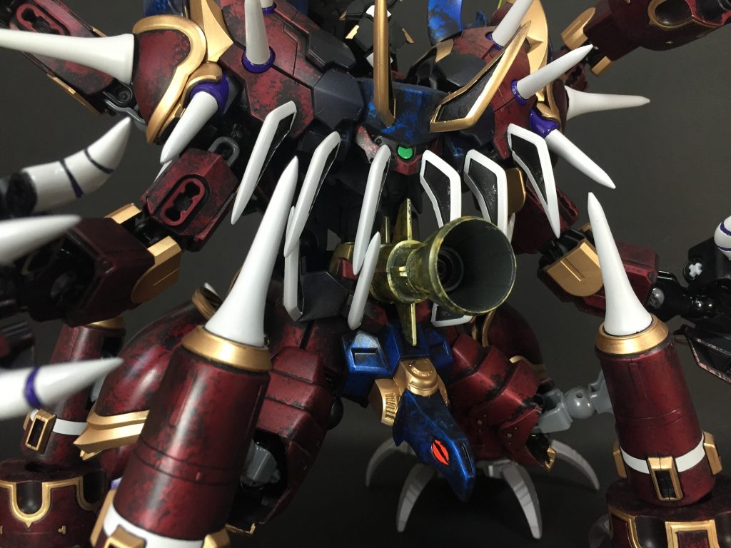 最強の武装は口内から伸びるケイオスキャノン