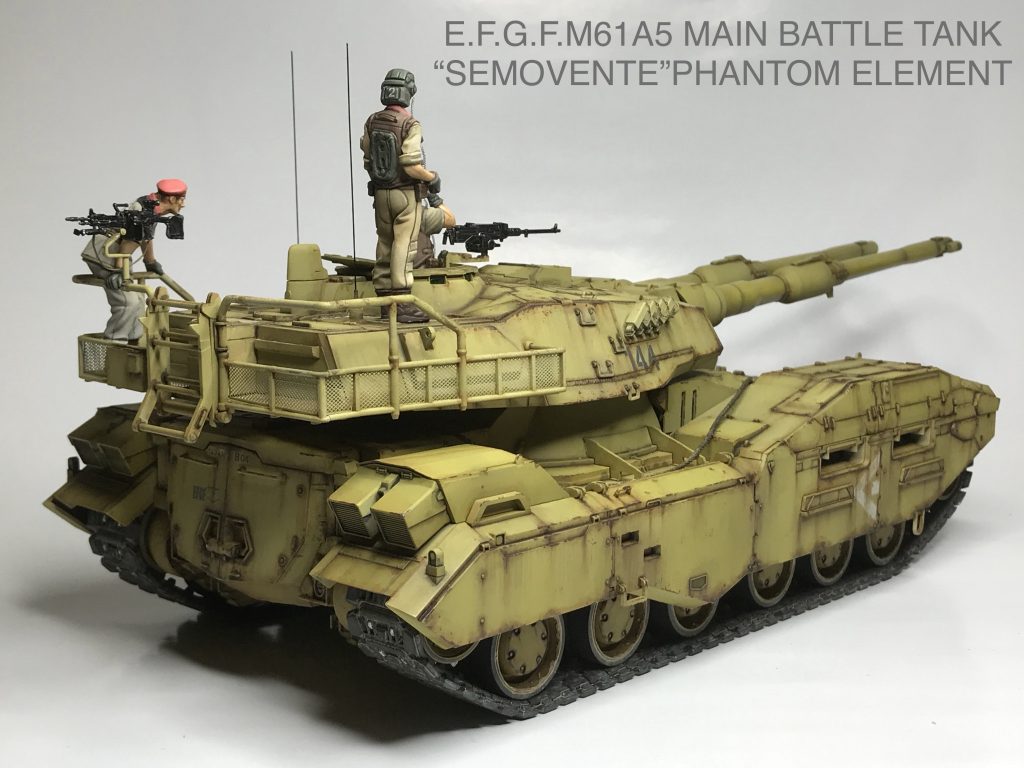 地球連邦軍61式戦車–4枚目/制作者：サニー・ワークス