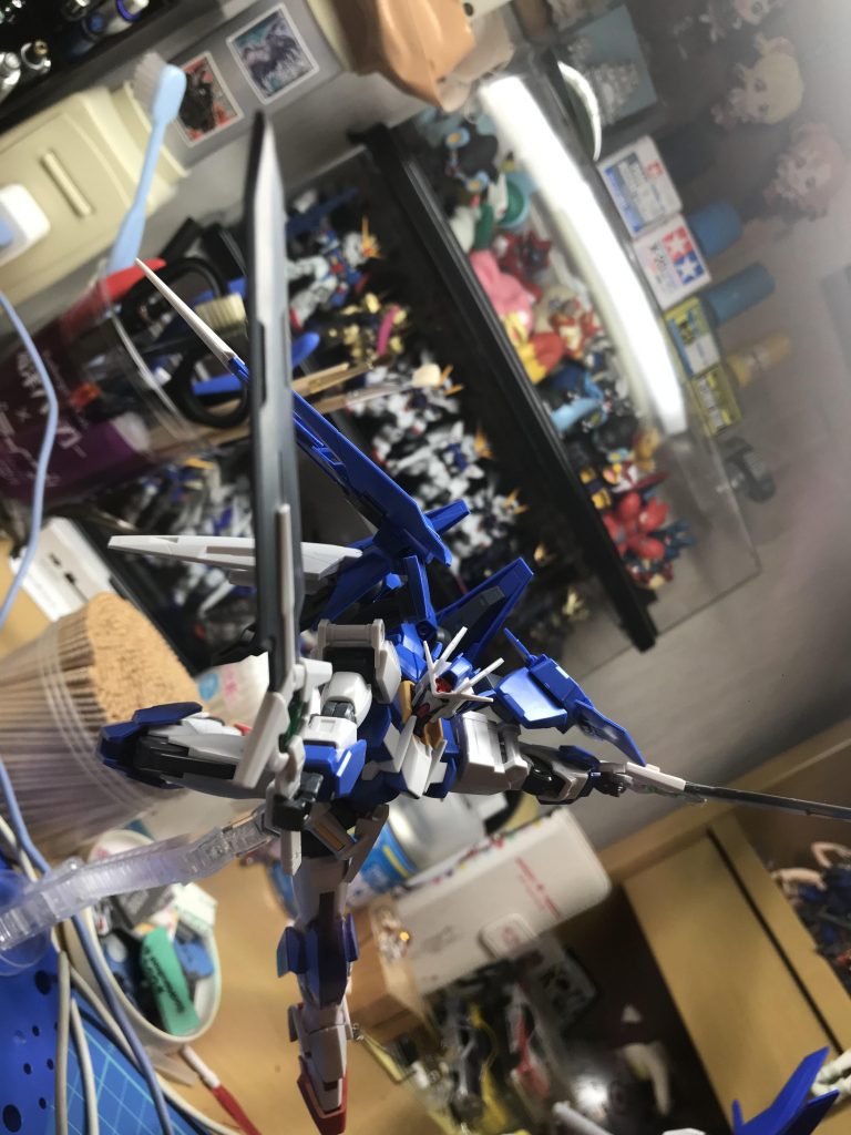 このポージングなかなかお気に入り。