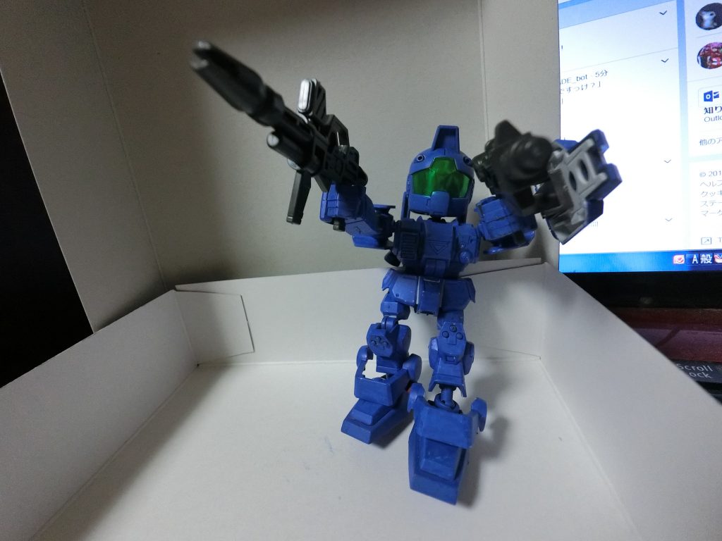 ちょっととおさげてみて撮影。輝き打ちは入れてませんよ。