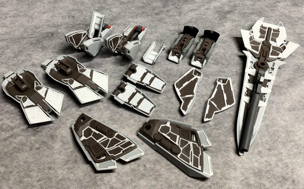 裏側トラスフレーム  0.3㎜プラ板を使用