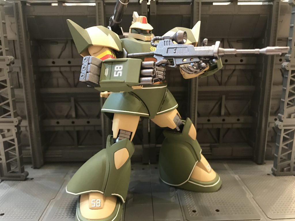 ゲルググキャノン(トーマス・クルツ機)–4枚目/制作者：ロンロン(烈帝城築城中)