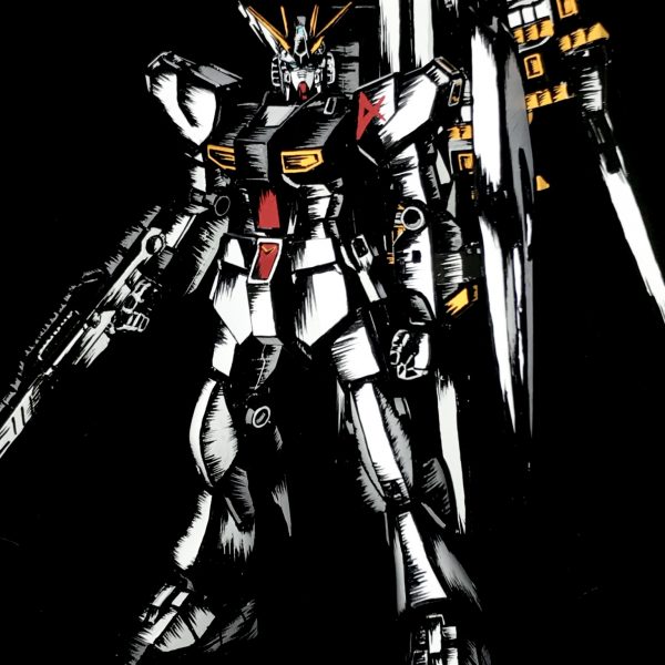 ニューガンダム アメコミイラスト風