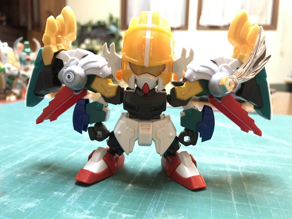 色を塗る前は「本当に獣王になるかな」と不安でしたが、それなりのものが出来上がって一安心です。