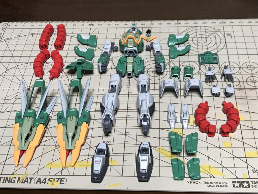 組み上げ前画像