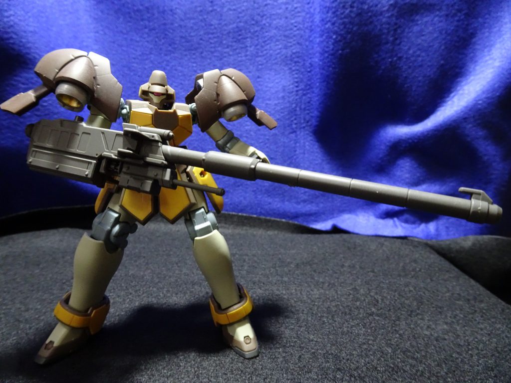 武器はドーバーガンみたいな300mm口径砲
シンプルにつや消しスプレーを吹いただけです