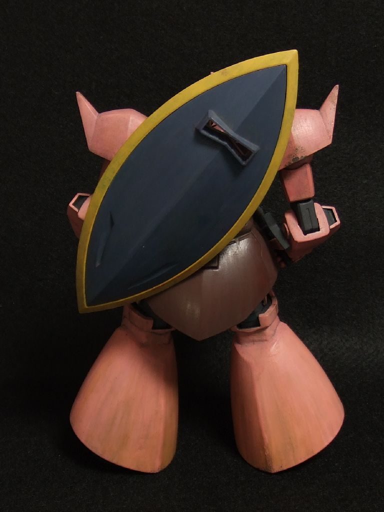 塗装が熱でやられた表現を黄色でするのがお気に入りです