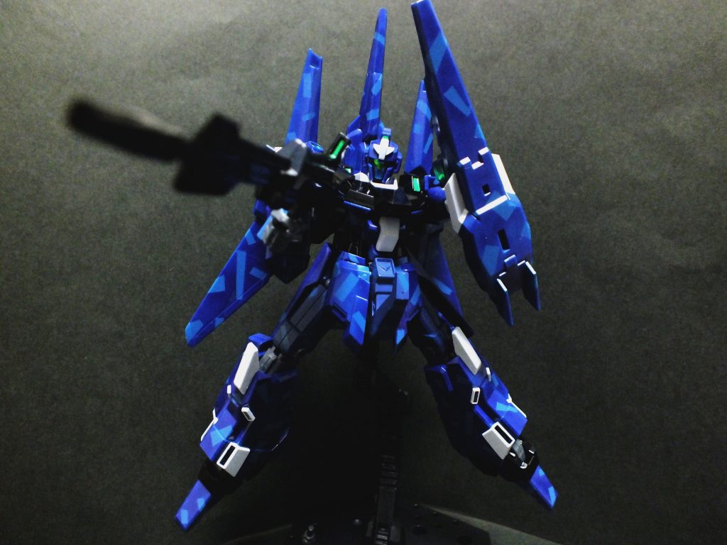 ライフルを構えて。Zのライフルをいただきました。