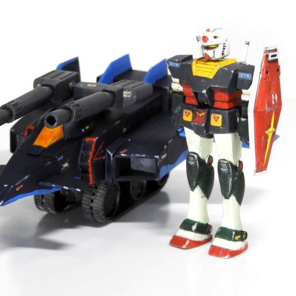 1/250　Gファイターとガンダム