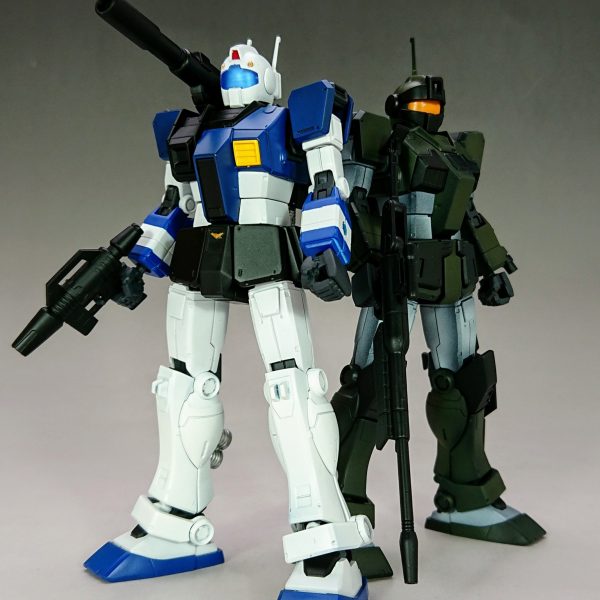 ジムキャノン空間突撃仕様レビル艦隊配備カラー