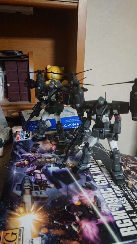 ジムインターセプトカスタム 大気圏空中仕様–4枚目/制作者：トッシー