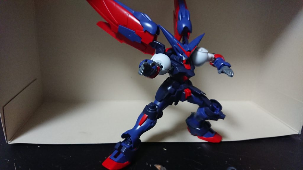 とりあえずアクションポーズを撮ってみた。