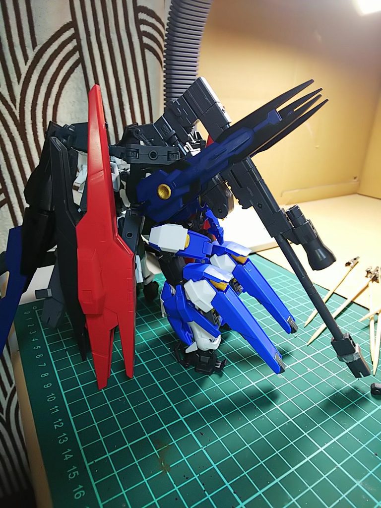 追加装備塗装前