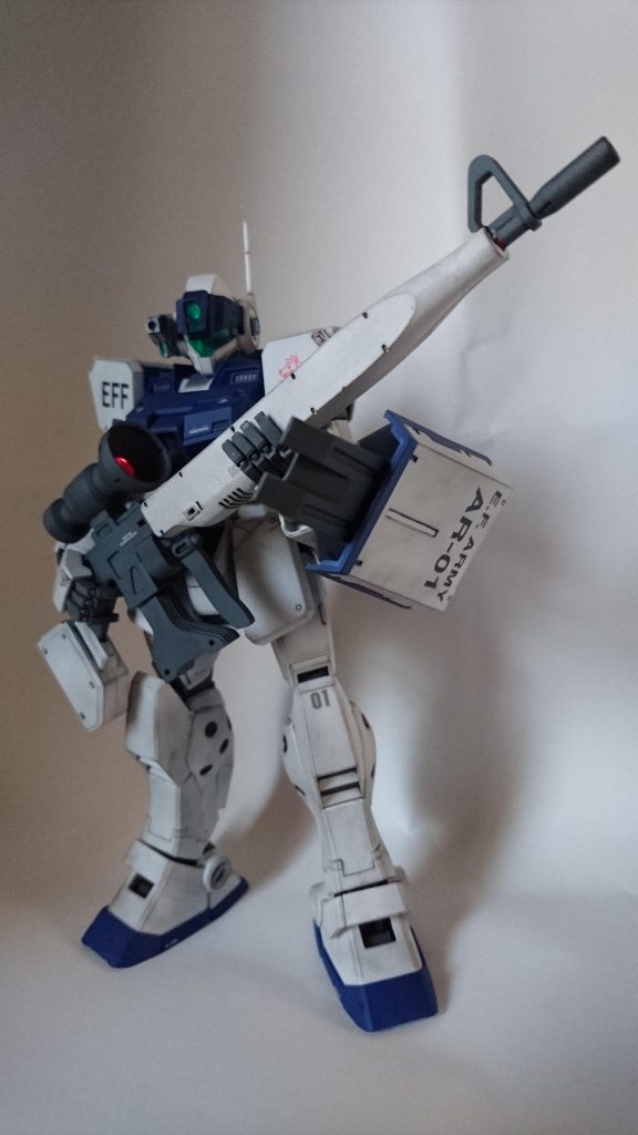 ＭＧ ジムスナイパーⅡ  ホワイトディンゴf–2枚目/制作者：ま～びん・じゃくすん