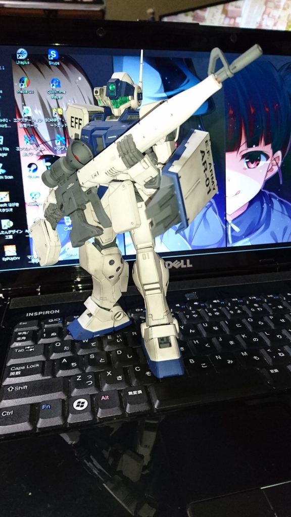 ＭＧ ジムスナイパーⅡ  ホワイトディンゴf–5枚目/制作者：ま～びん・じゃくすん