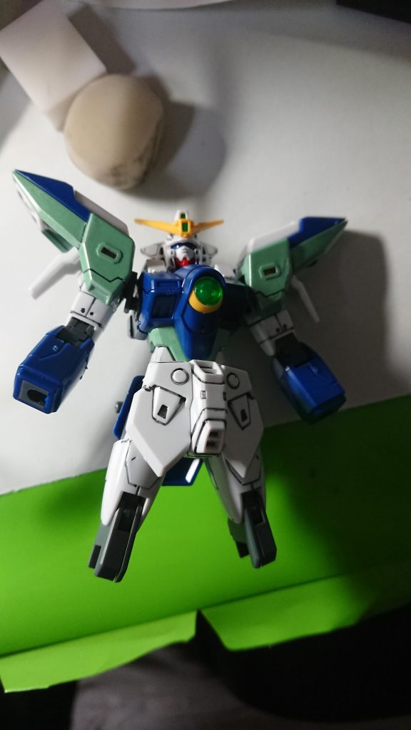 役目を終えて中破した姿………ではなく制作途中の姿。