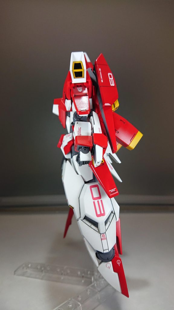 バーニアのマスキングはかなり大変だった…