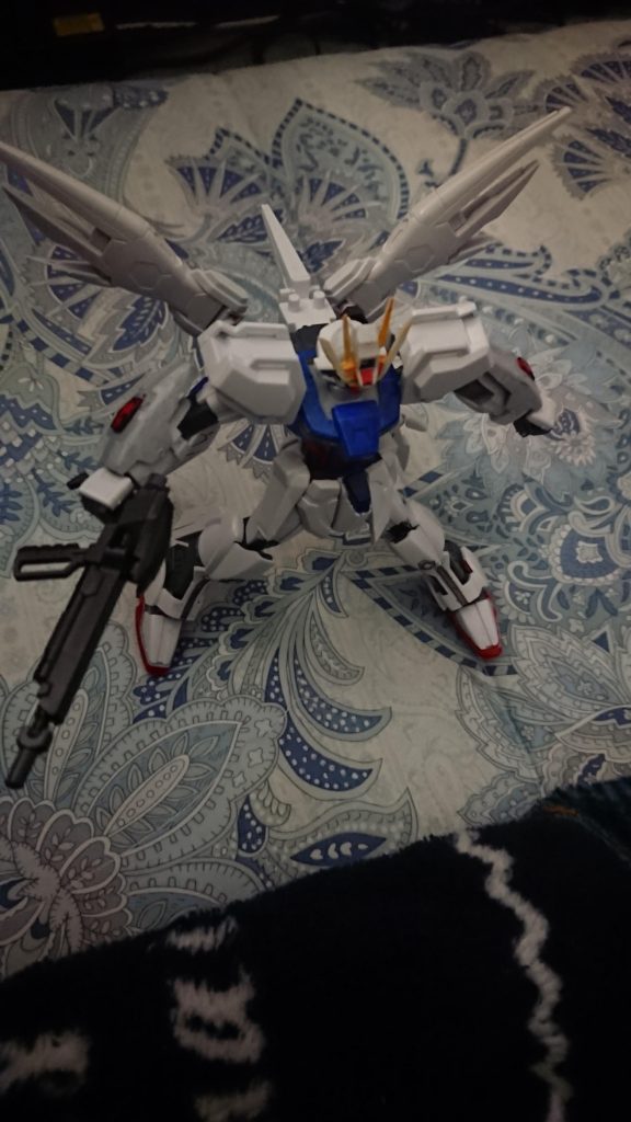 フォローストライカーの4基のスラスターは、第1世代ドラグーンになっており、高い空間認識能力を持つ璃空恵はメインパイロットであるフィオレをサポートする。