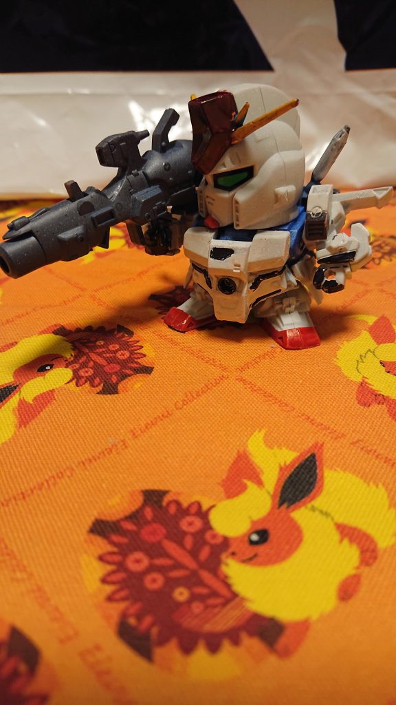 SDフルアーマーZZガンダム(白)–3枚目/制作者：あおま