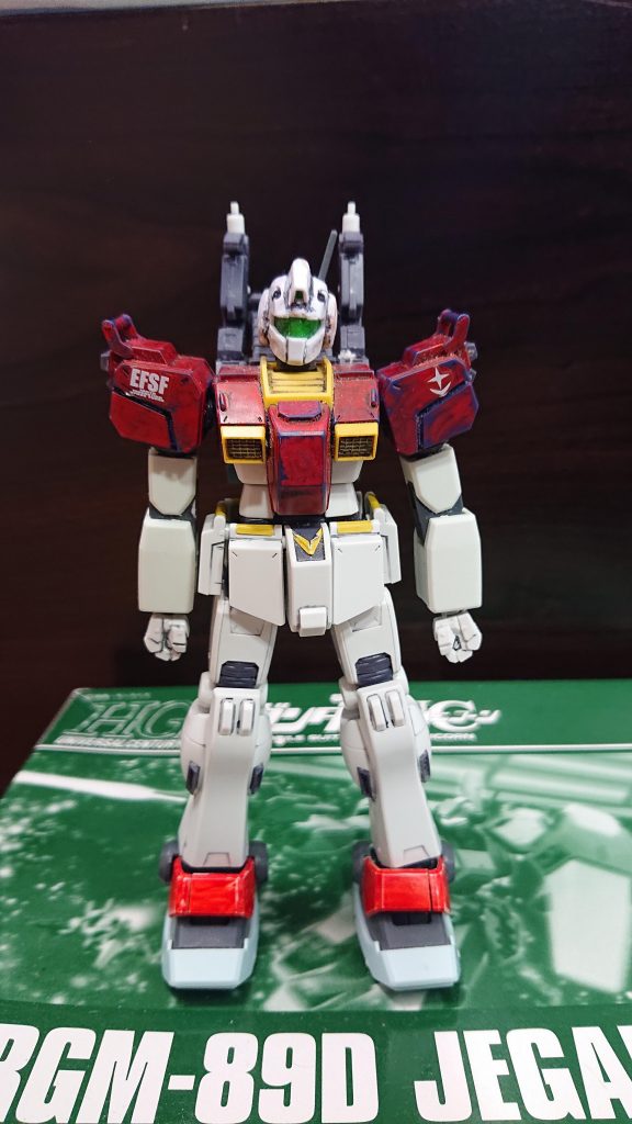 ジム改J型
いずれ解説したいです。15機クーデター軍側に参加しています。第７、第８小隊の相手です。