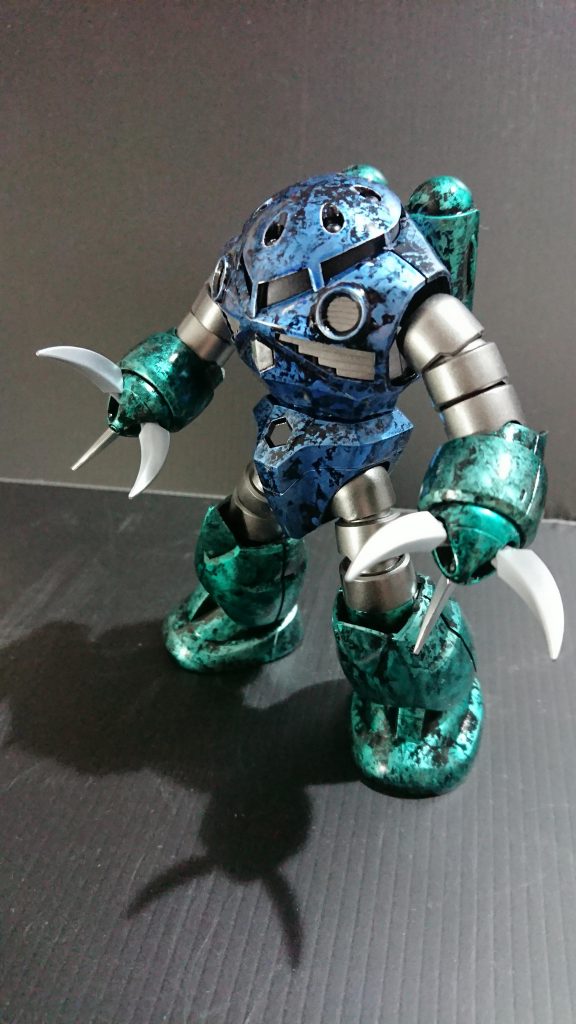 ラップ塗装ズゴック–2枚目/制作者：@kreiskreuz