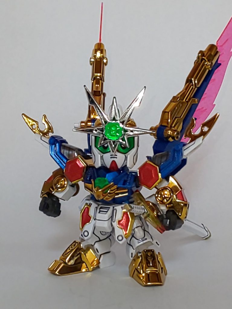 超将軍形態。設定通りの姿です。