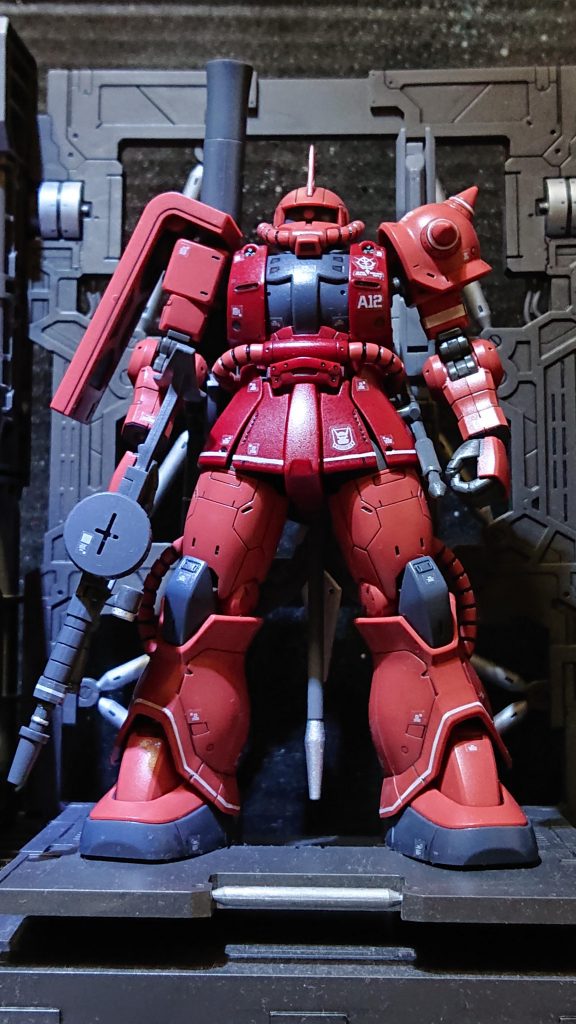 MS-06S シャア専用ザクⅡ 赤い彗星Ver. (バリスティックウエポン装備)–2枚目/制作者:★たっちゃん★【紅の彗星】
