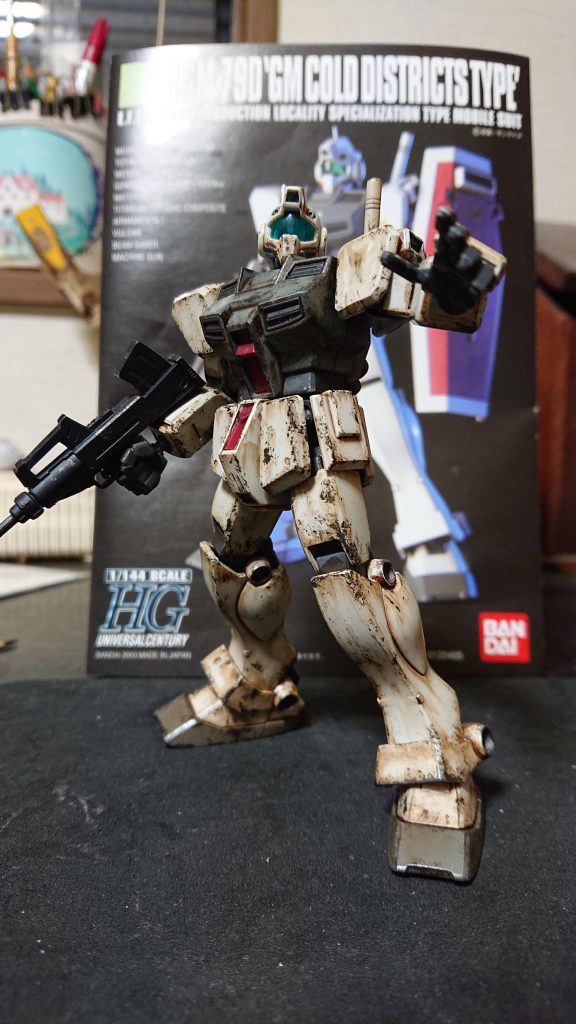 しっかりと汚しました。
ご覧頂きありがとうございます。