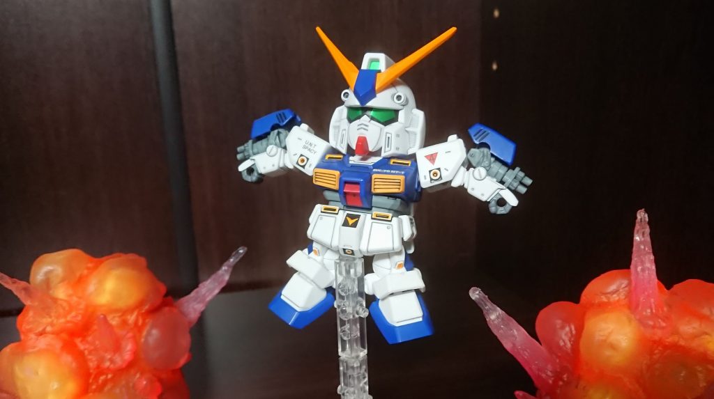 ウイングガンダムゼロのツインバスターライフル風に